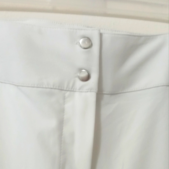 Zenrrgy Golf Women's Capri Pants White 88%polyester,12%spandex - Picture 5 of 9